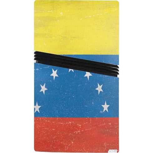 Venezuela Flag Distressed PS5 Pro Console Skin